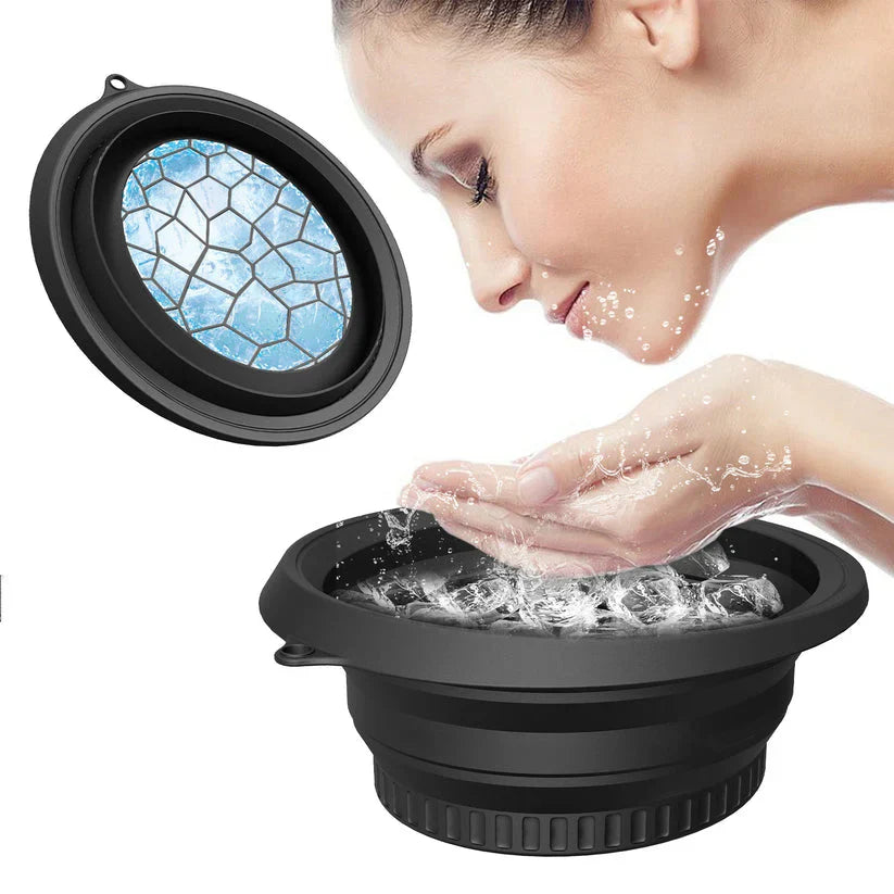 AvuBowl™ - Bowl plegable para terapia en frío facial con hielera incorporada