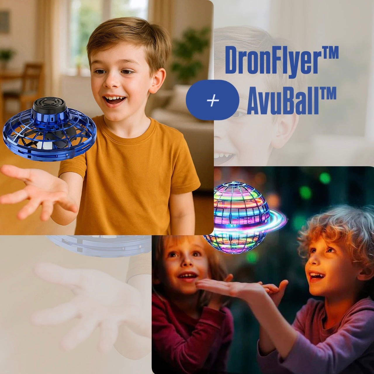AvuBall™ - Pelota voladora viral y mágica con luces