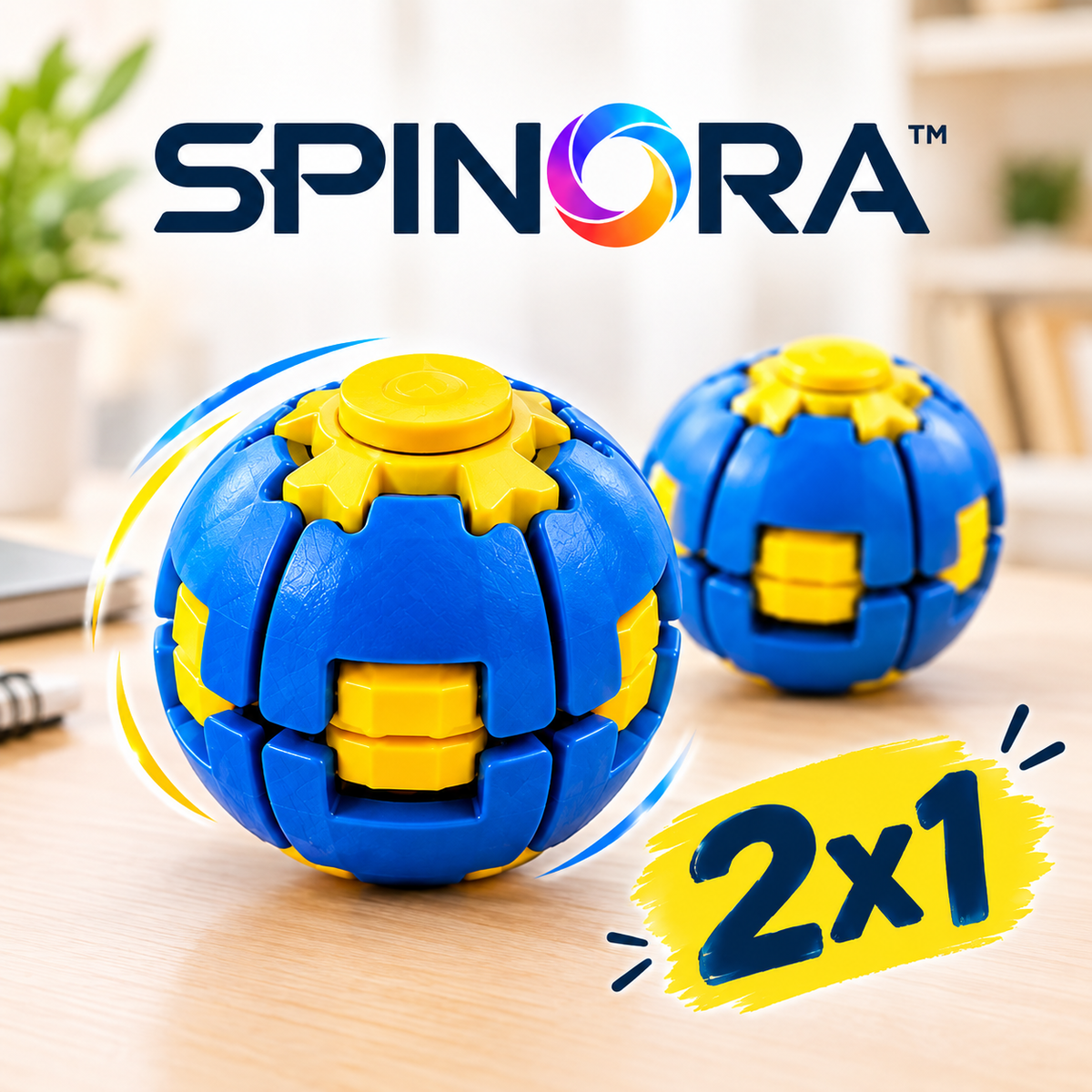 Spinora™ - Spinner viral Anti estress - PROMO 2X1 con ENVIO GRATIS! 🌀