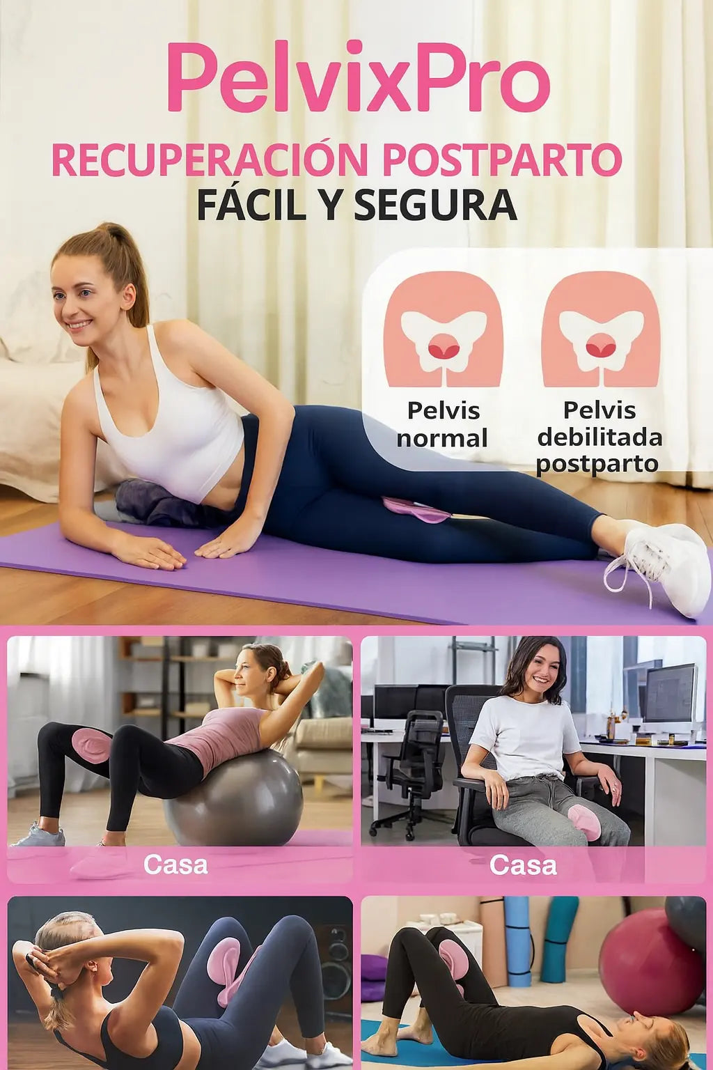 PelvixPro™ | Tonificador de pelvis, piernas y caderas |