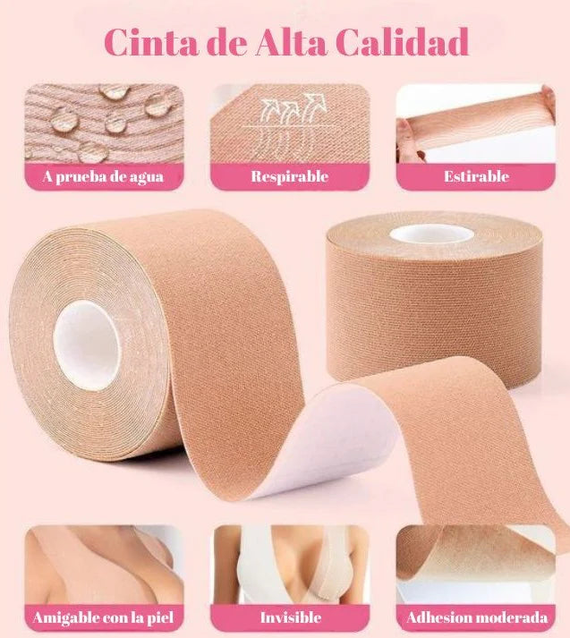 Booby Up™!! Cinta mágica para levantar el busto ✨