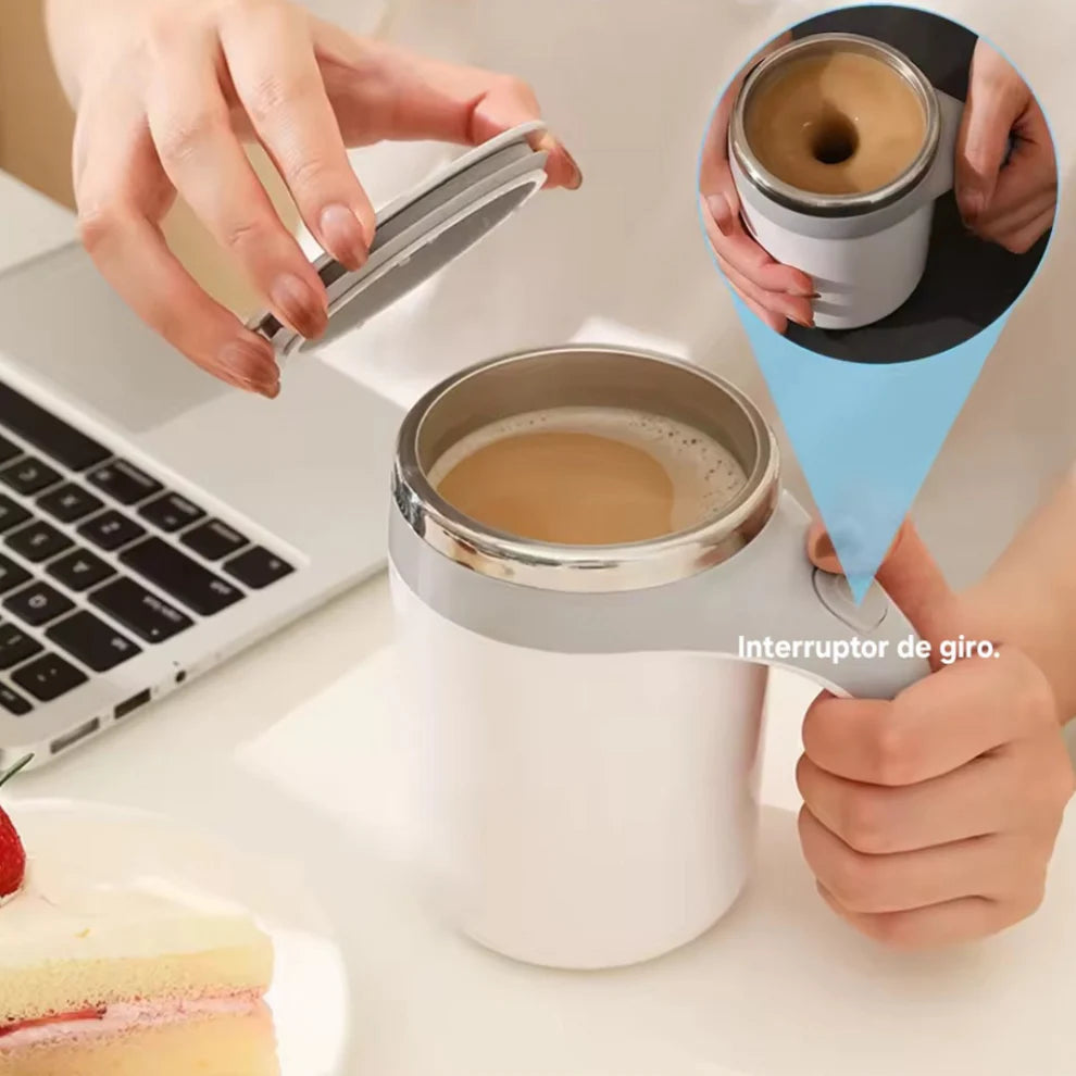 MixMug™ - Taza mezcladora automática y recargable