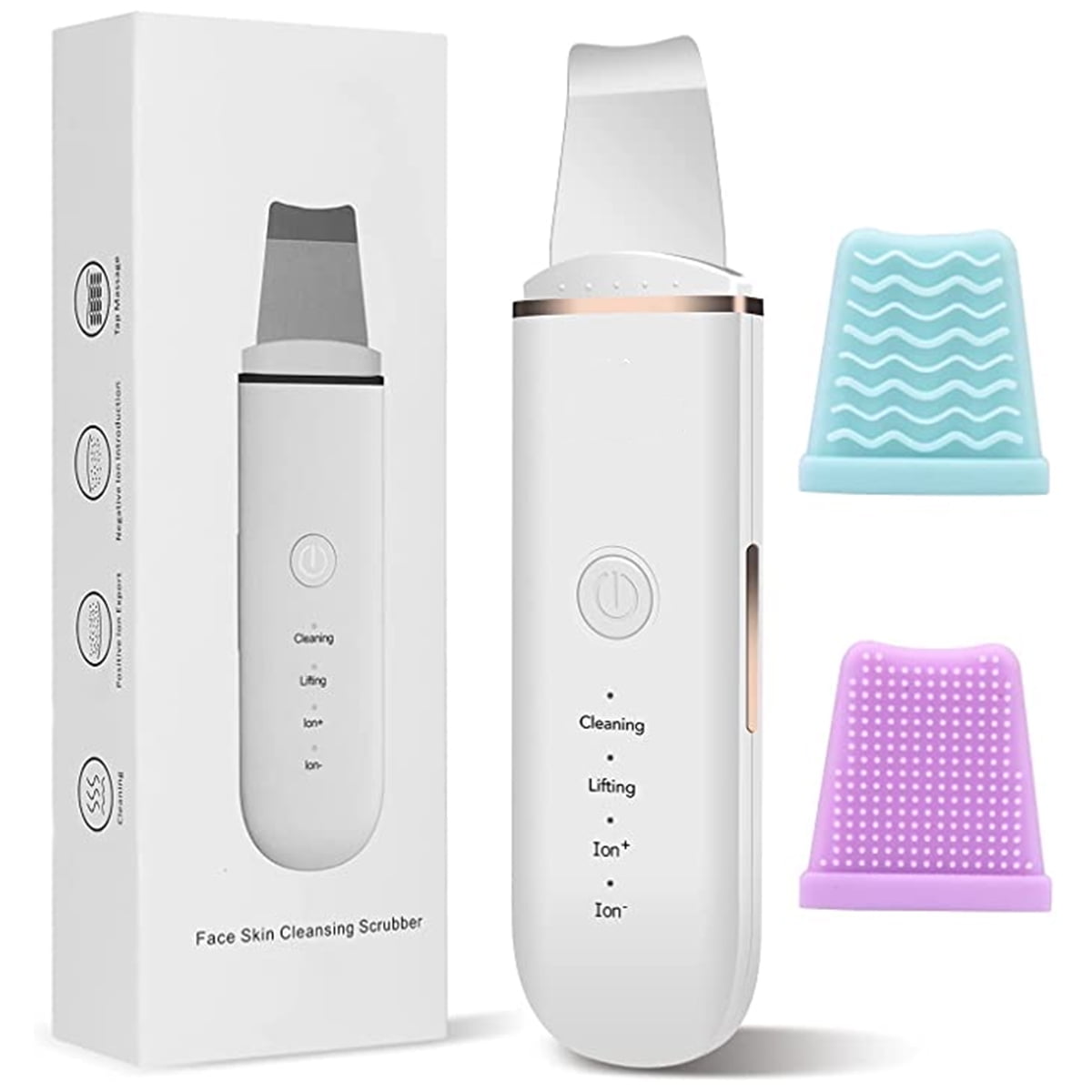 DermaSonic™ - Limpiador facial ultrasónico 3 en 1 ✨