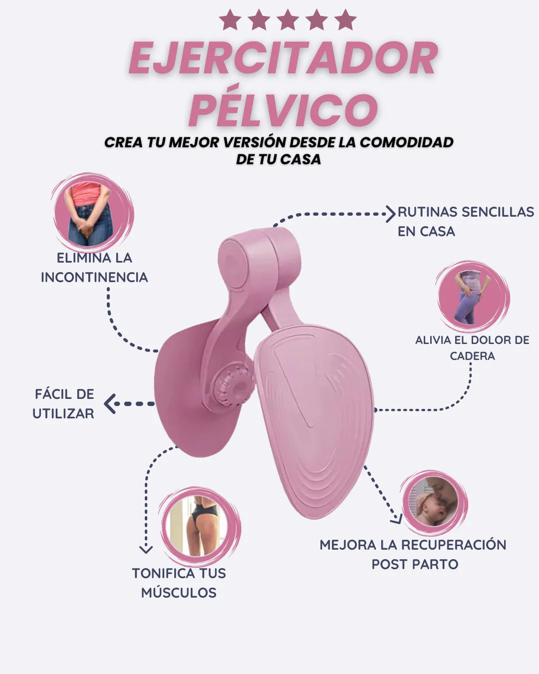 PelvixPro™ | Tonificador de pelvis, piernas y caderas |