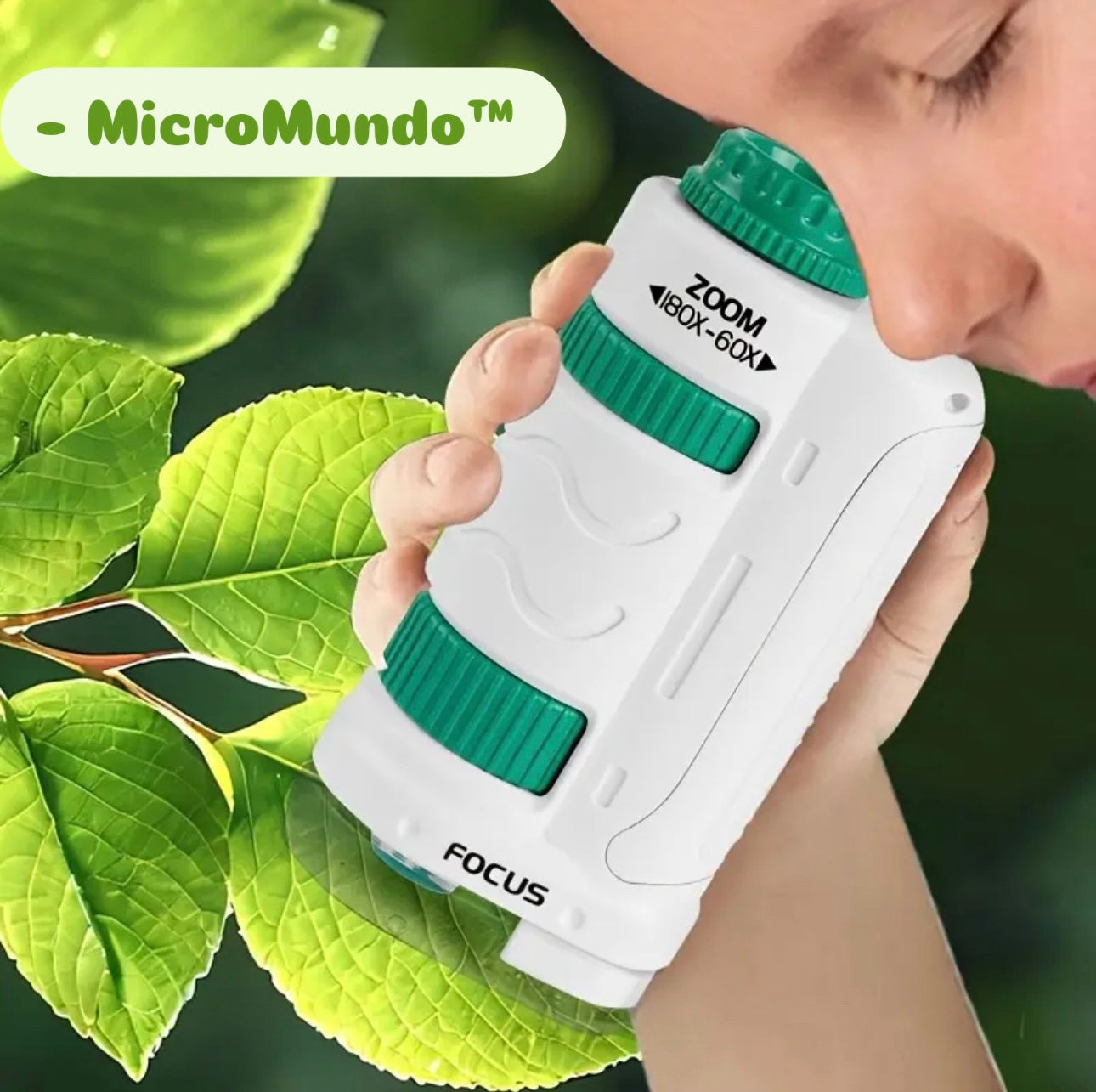 MicroMundo™| Microscopio portable para niños🔬