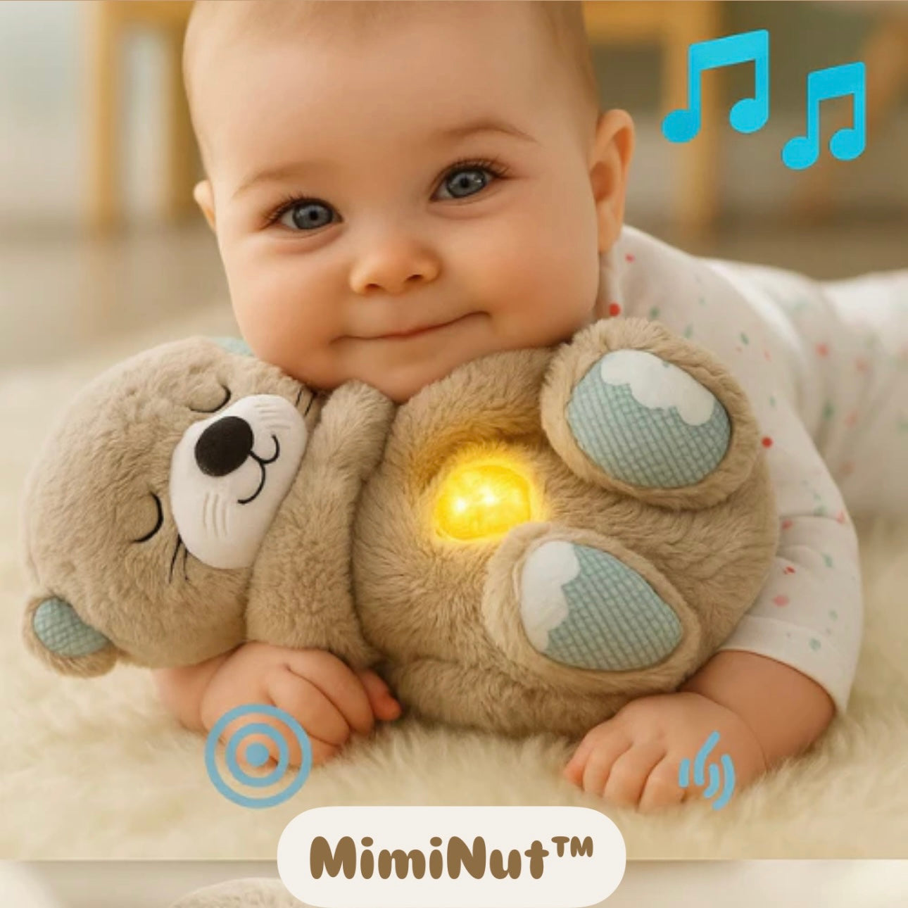 MimiNut™ 🦦 Nutria de apego relajante que respira