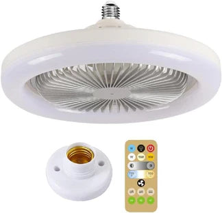 AeroLuz Flex™ - Ventilador de techo con luz y control remoto ༄