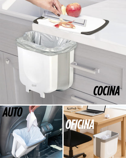 WasteEase™ | Basurero Plegable | Adios al caos, basura y poco espacio 🗑️✅