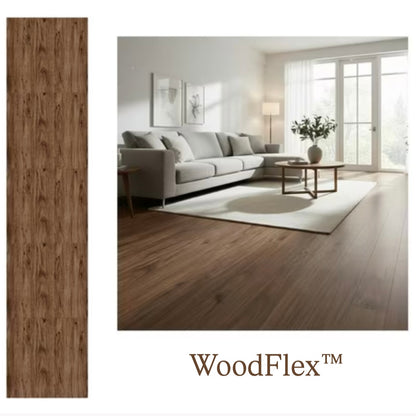 WoodFlex™ - Piso simil madera adhesivo - Pack x 10 unidades (1,5 m²)