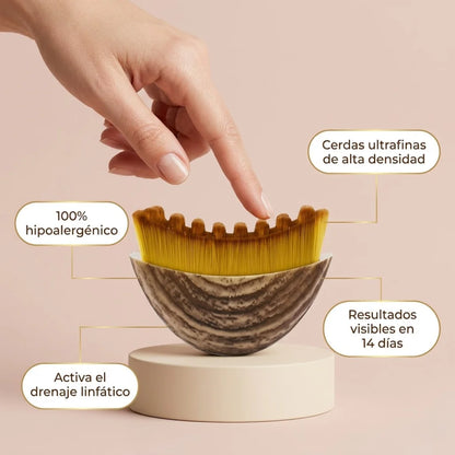 LinfaZen™ - Cepillo Facial para Drenaje Linfático