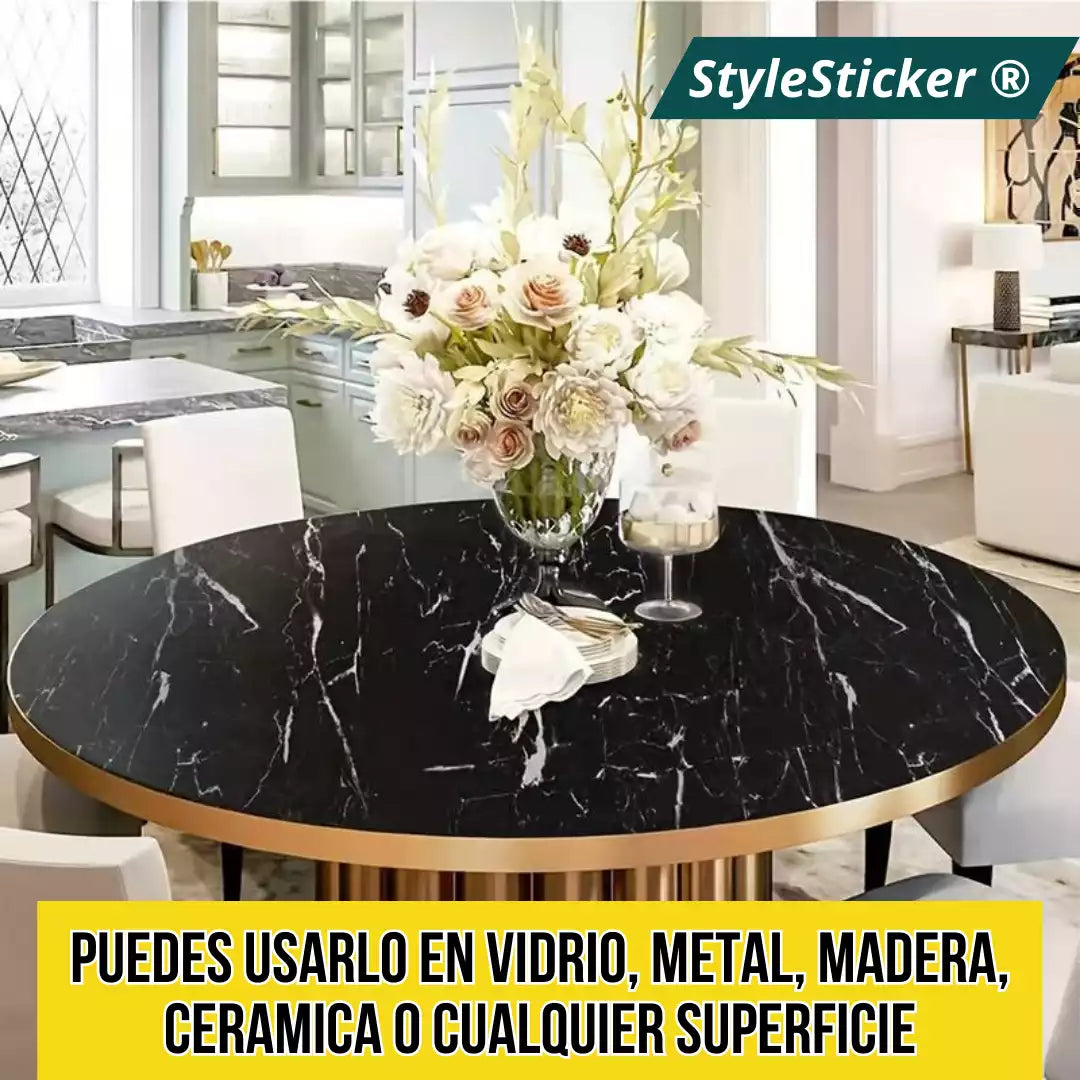StyleSticker ® PAPEL ADHESIVO MARMOL | RENUEVA TU HOGAR EN TIEMPO RÉCORD! - Paquete Express Shop