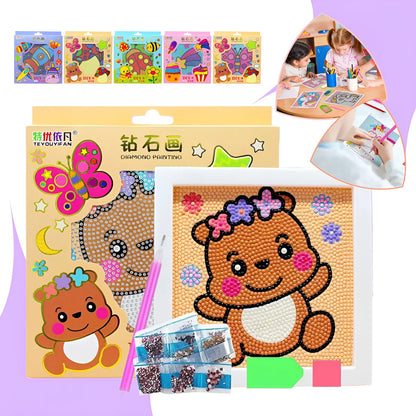 BrillArte™ ✨ 2 x 1!! Kit de pintura diamantes con marco 💎