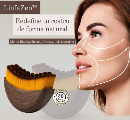LinfaZen™ - Cepillo Facial para Drenaje Linfático