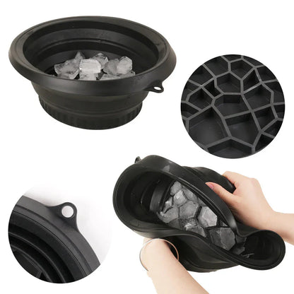 AvuBowl™ - Bowl plegable para terapia en frío facial con hielera incorporada