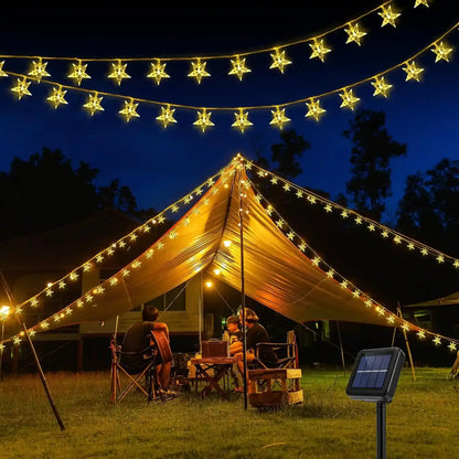 StarMagic™ | 5mts Luces Solares LED para Jardín, Patio o Interiores ✨🎄