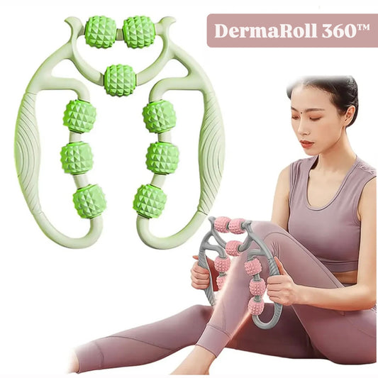 DermaRoll 360™ - Rodillo masajeador anti celulitis