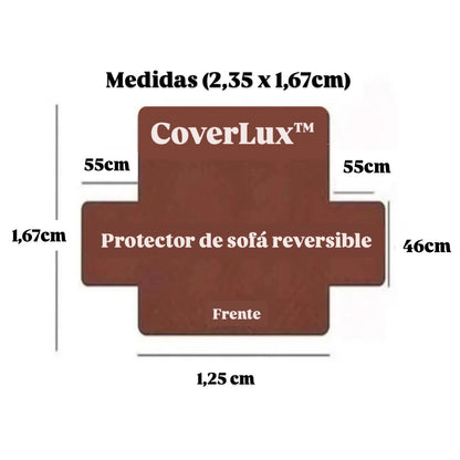 CoverLux™ 🛋️ Protector para sofá reversible 🌟