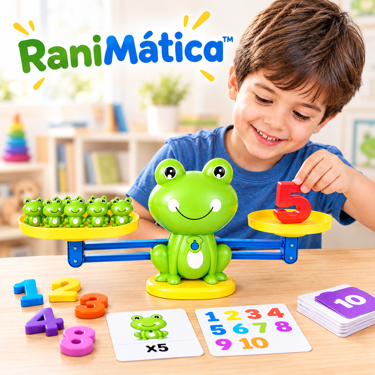 RaniMática™  🐸 Juego numérico de aprendizaje