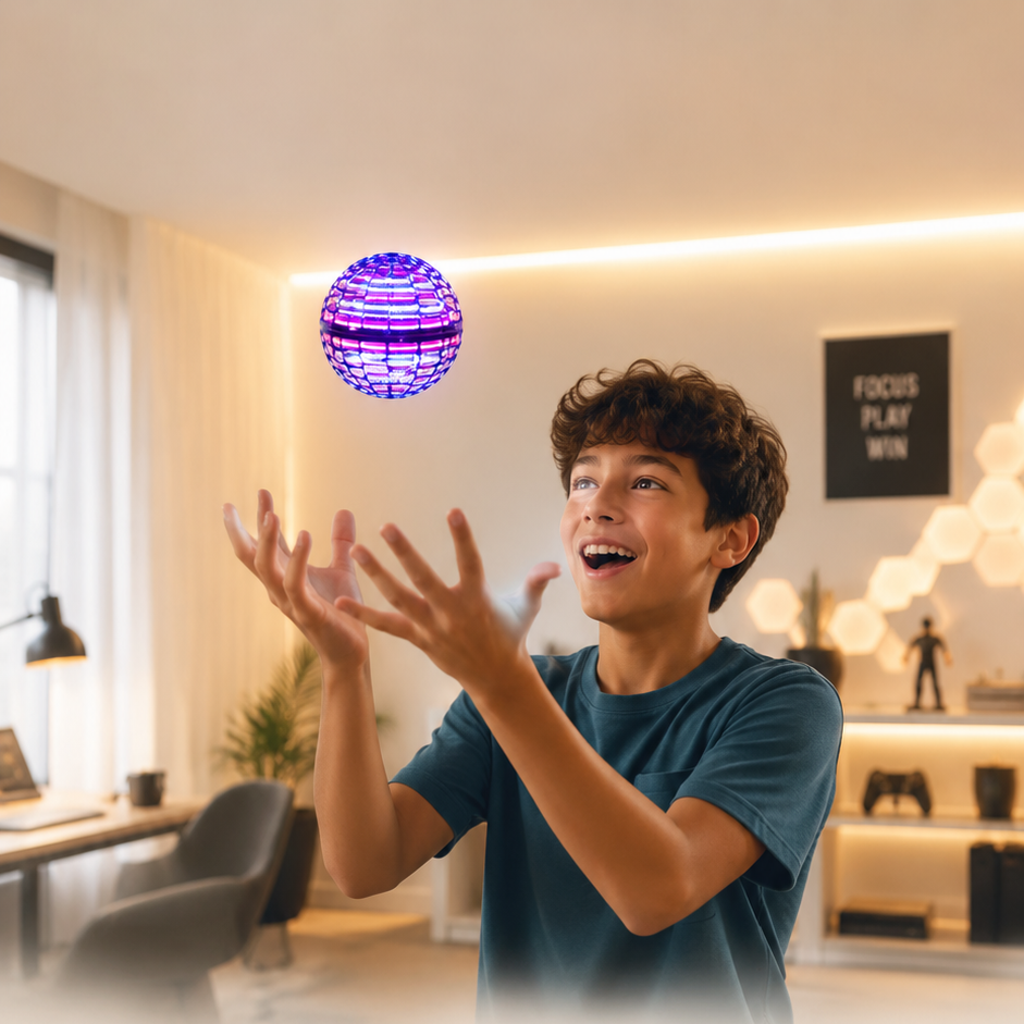 AvuBall™ - Pelota voladora viral y mágica con luces