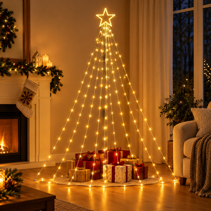 LumiStar™ - Luces led con efecto cascada y estrella 🌟