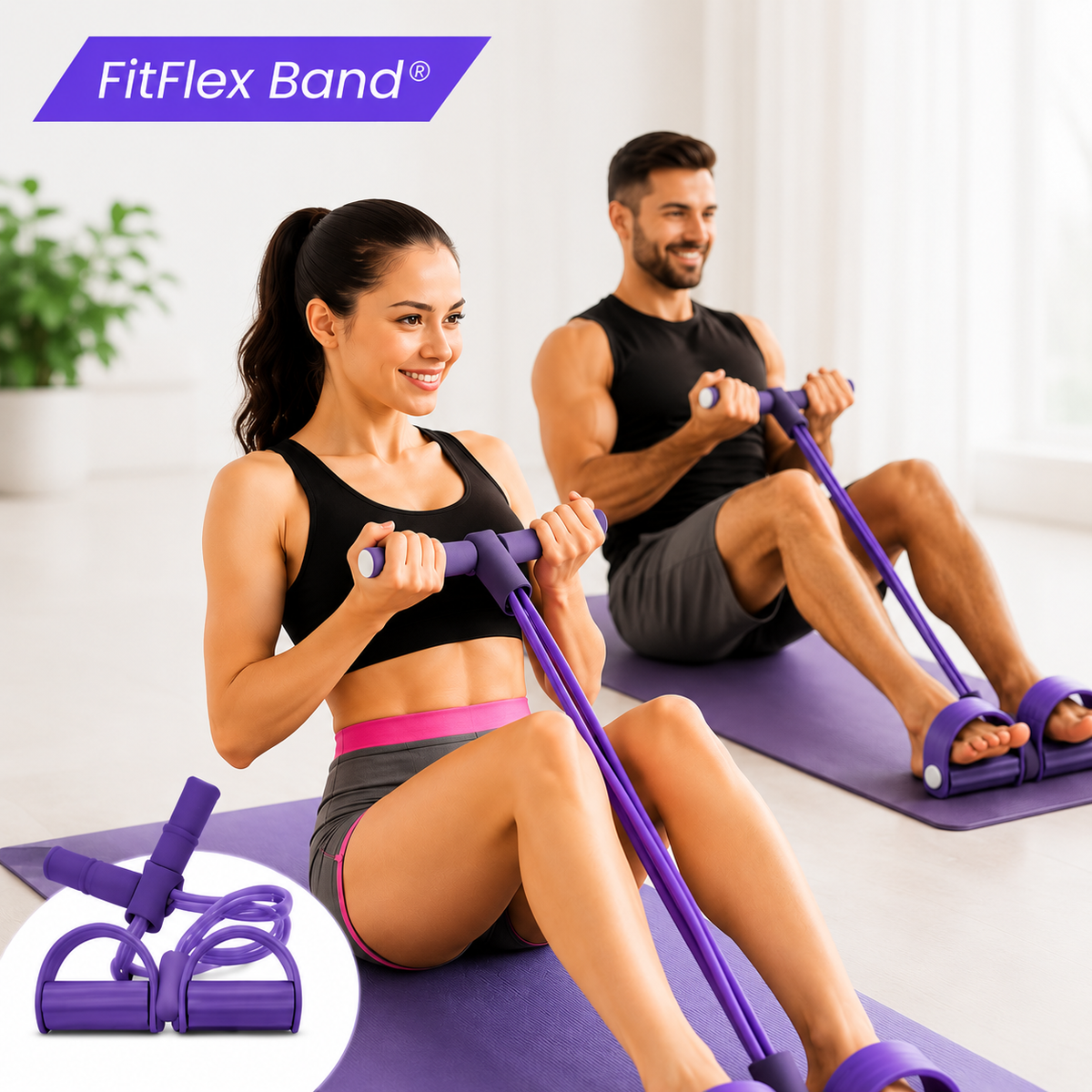 Fitflex Band™ | Ponte en forma entrenando sin salir de casa