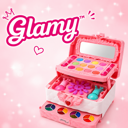 Glamy™ - Cofre de maquillaje para niñas💄💅🏻