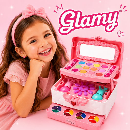 Glamy™ - Cofre de maquillaje para niñas💄💅🏻