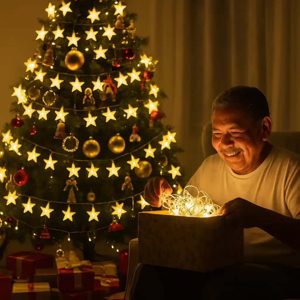 StarMagic™ | 5mts Luces Solares LED para Jardín, Patio o Interiores ✨🎄