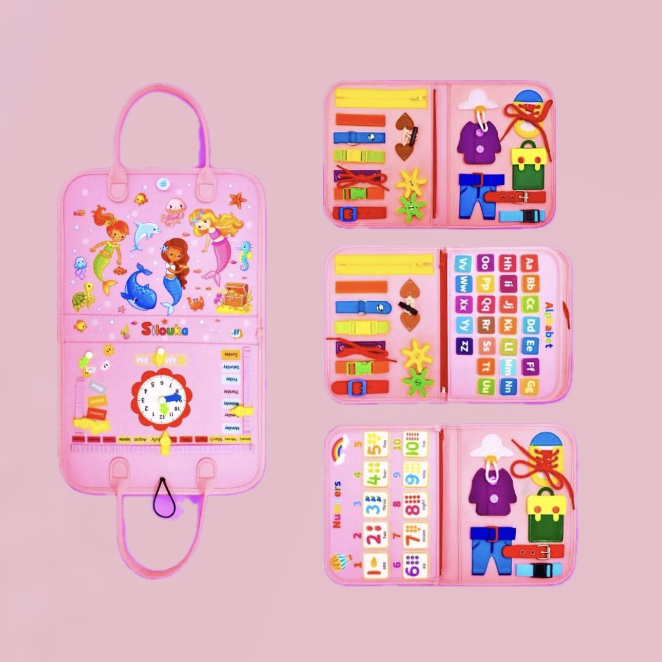 SensoriKids™ - Libro sensorial Montessori 📚