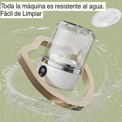NanoWash™ - Mini lavadora de ropa interior, recargable e inalámbrica
