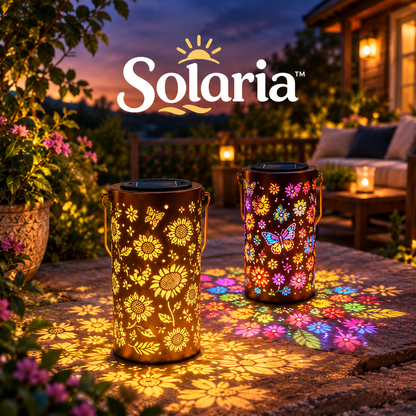 Solaria™ - Lampara solar decorativa 🌻 🦋