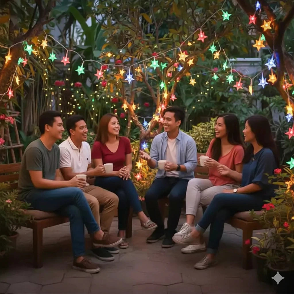 StarMagic™ | 5mts Luces Solares LED para Jardín, Patio o Interiores ✨🎄