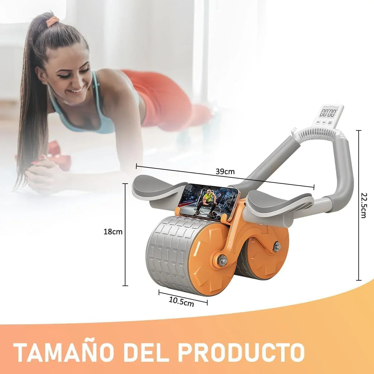 AbsXpress Rodillo Abdominal | Transforma tu cuerpo sin salir casa