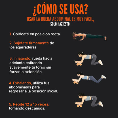 AbsXpress Rodillo Abdominal | Transforma tu cuerpo sin salir casa