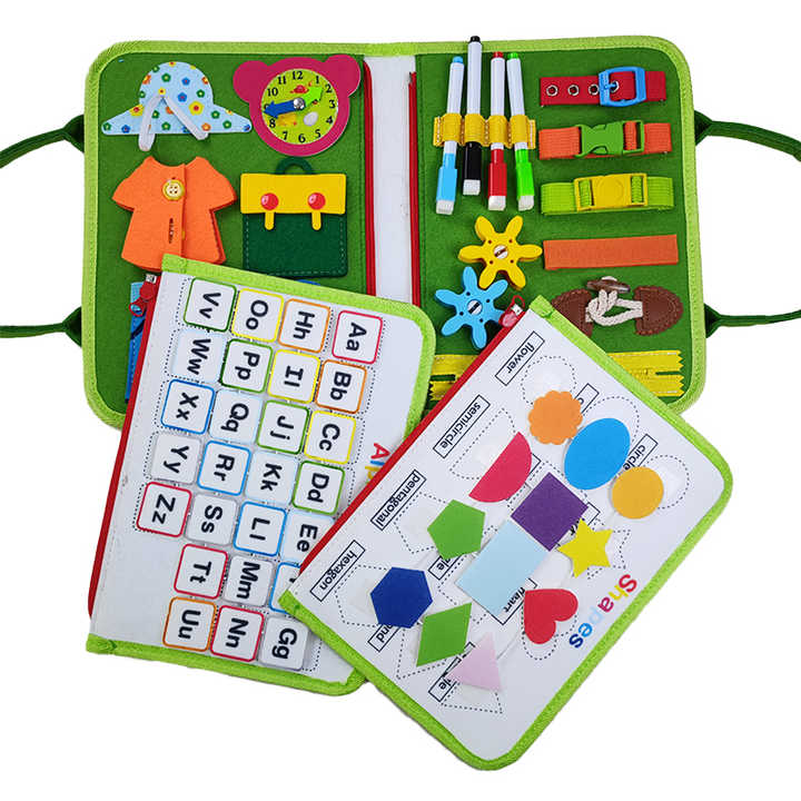 SensoriKids™ - Libro sensorial Montessori 📚