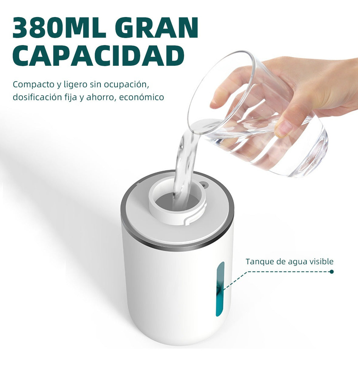 Higienix™ - Dispensador de jabón automático con sensor y carga usb