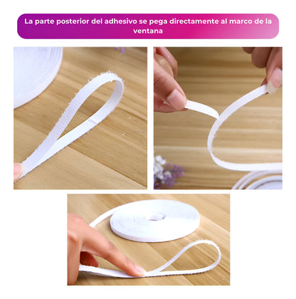 FlyBlocker™ 🚫 Cortina mosquitera adaptable 150 x 180cm 🦟