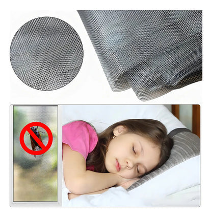 FlyBlocker™ 🚫 Cortina mosquitera adaptable 150 x 180cm 🦟