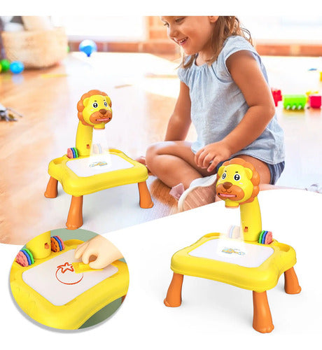 ProyectAll™ Mesa con proyector de imágenes Led 👧‍👦
