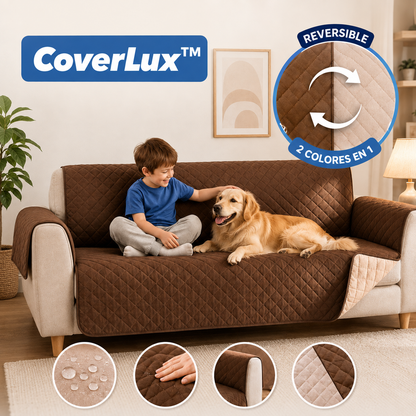 CoverLux™ 🛋️ Protector para sofá reversible 🌟
