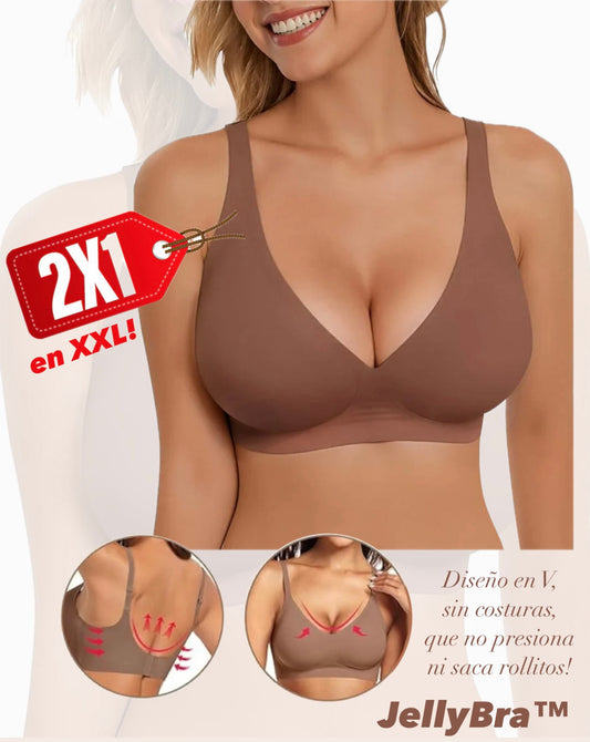 JellyBra™ - Corpiño viral "push up" y sin costuras ✓ PROMO  2️⃣❌1️⃣!!🔥 en XXL!
