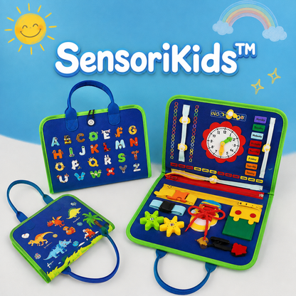 SensoriKids™ - Libro sensorial Montessori 📚
