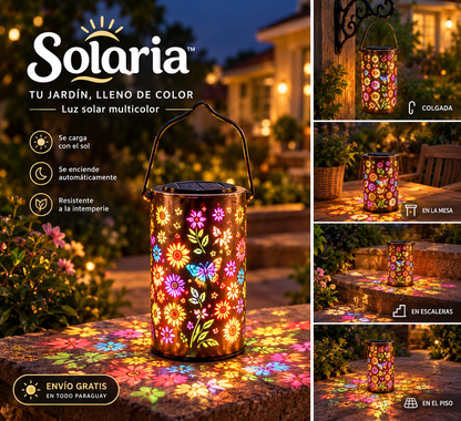 Solaria™ - Lampara solar decorativa 🌻 🦋