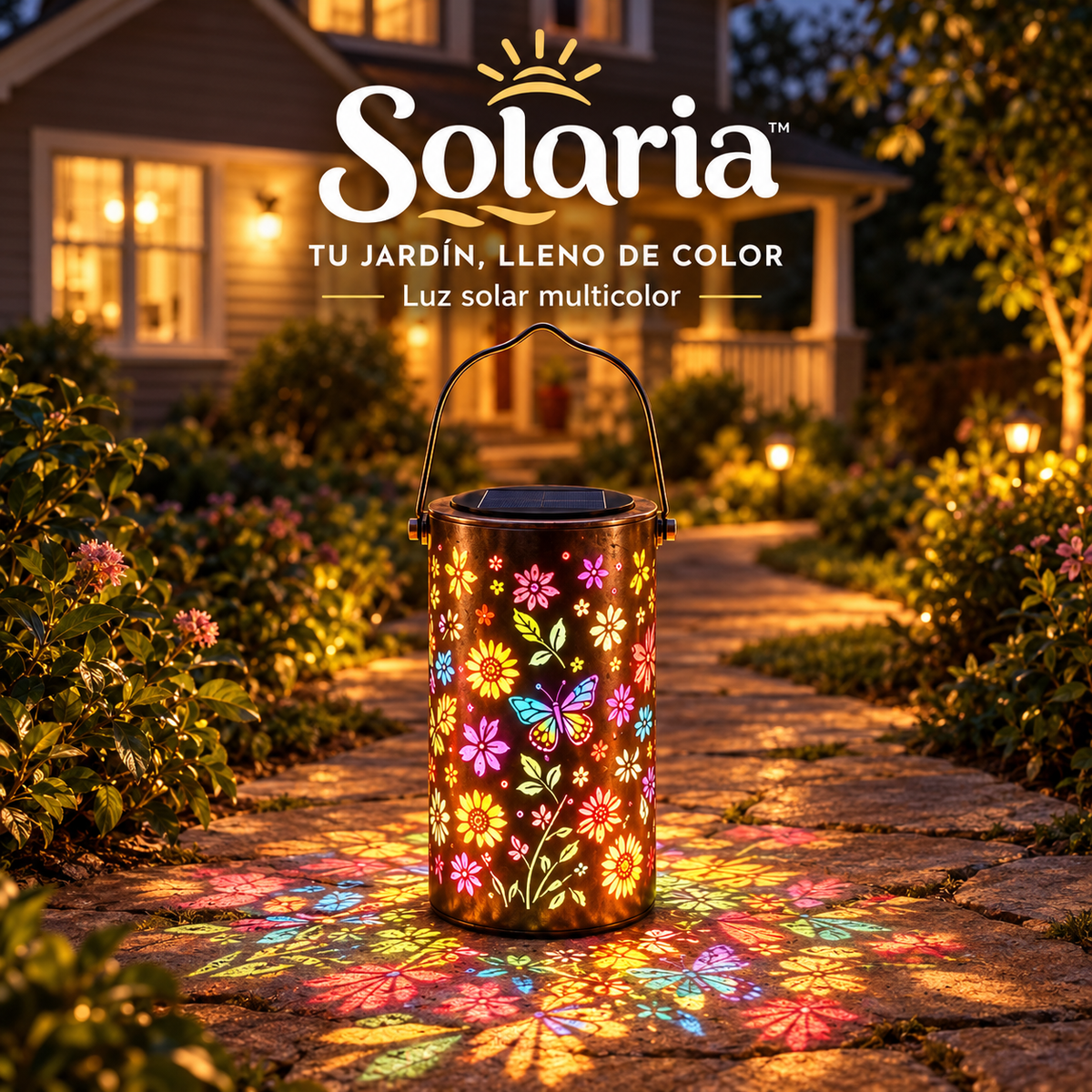 Solaria™ - Lampara solar decorativa 🌻 🦋