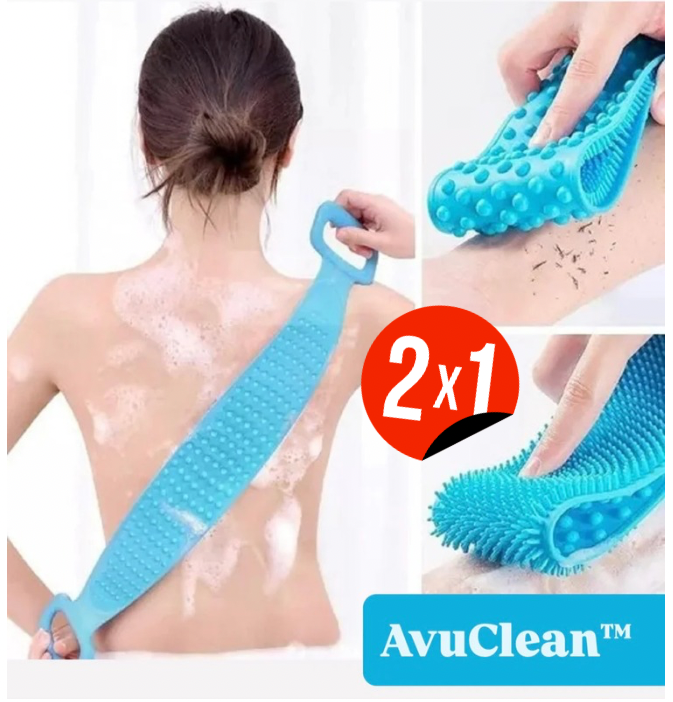 AvuClean™ - Cepillo exfoliante y masajeador 🛁💧🧼 2x1