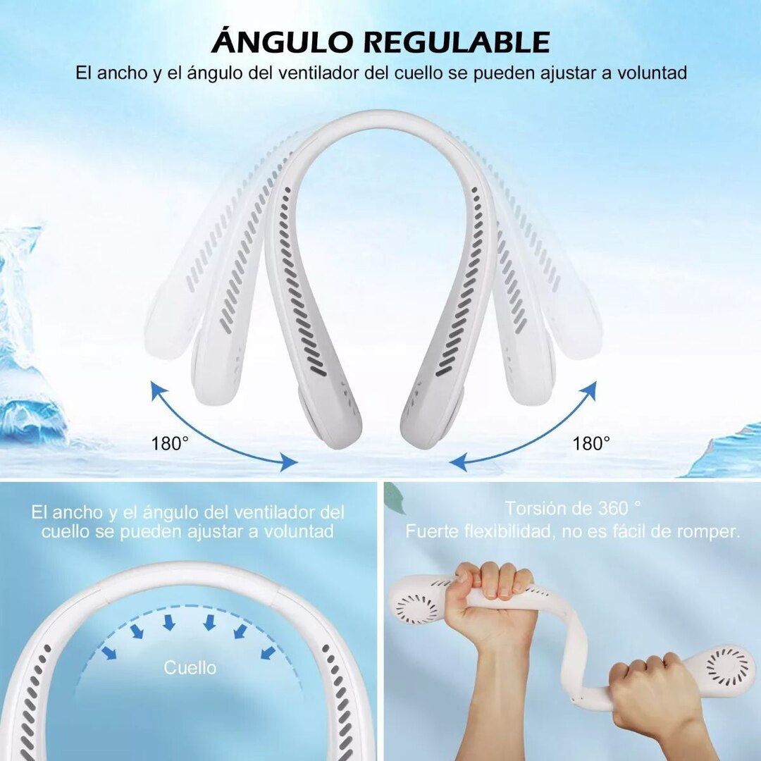 AirFresh™ - Ventilador de cuello portátil