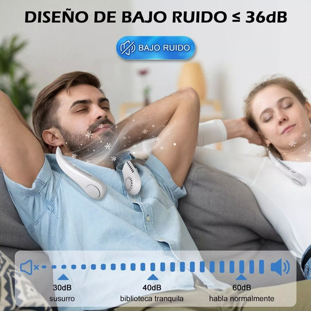 AirFresh™ - Ventilador de cuello portátil