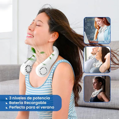 AirFresh™ - Ventilador de cuello portátil