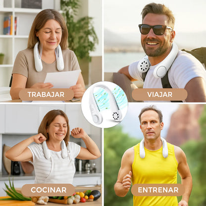 AirFresh™ - Ventilador de cuello portátil