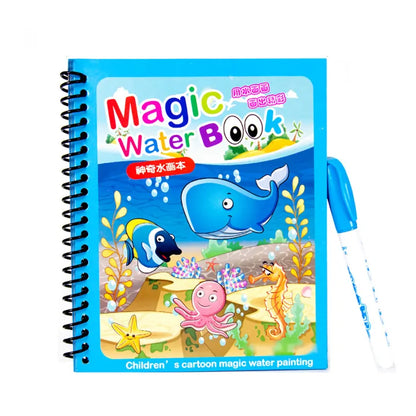 AquaMagic™- Libro mágico para colorear con agua 🎨 PROMO 2X1!!